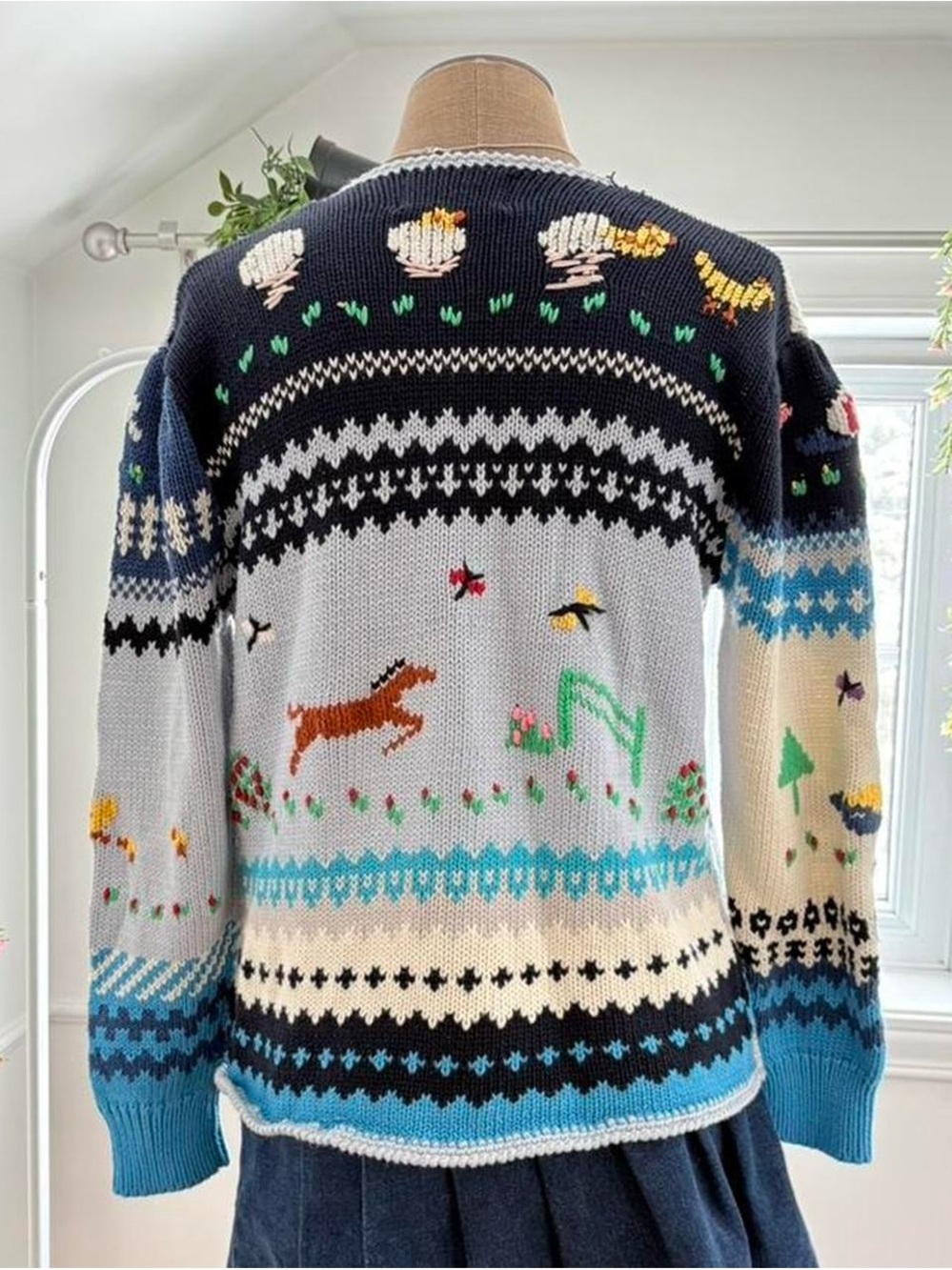 Handmade Knit Cardigan - Picture 3 of 8